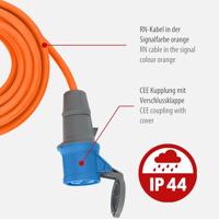 Brennenstuhl 1167650610 Stroom Verlengkabel 16 A Oranje 10.00 m H07RN-F 3G 2,5 mm² - thumbnail
