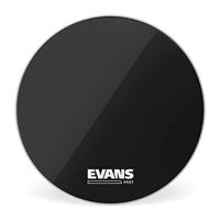 Evans BD22MX1B MX1 Black marching bassdrumvel 22 inch - thumbnail