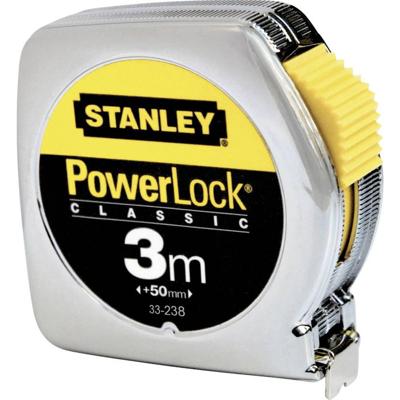Rolbandmaat 3 meter Stanley PowerLock metaal