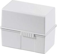 HAN HAN - Kartei - für A7 - Kapazität: 300 Karten 977-11 Kaartenbox Lichtgrijs Aantal kaarten (max.): 300 kaarten DIN A7 liggend Staalscharnier, Deksel als - thumbnail