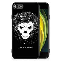 Telefoonhoesje iPhone SE 2022 | SE 2020 | 7/8 Skull Hair - thumbnail