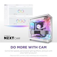 NZXT f280 rgb core case fans (wit, 2 stuks, 280 x 140 x 26 mm) - thumbnail