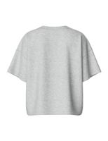 - Loungewear Top - Summer 2/4 wijde top - Oversized jogging T-shirt korte mouw - S - Grijs - S - thumbnail