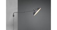 Trio Wand lampBolder mat zwart - 200300132 - thumbnail