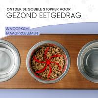 Eat Slow Live Longer Gobble Stopper Blue - thumbnail