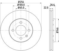 Remschijf 8DD355129441 - thumbnail