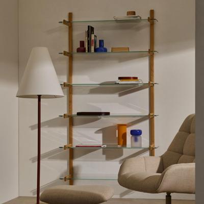 Kave Home Wandrek 'Sitra' Eikenhout en glas, 202 x 90cm