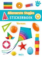 Standaard Uitgeverij Allereerste stapjes stickerboek - vormen - thumbnail