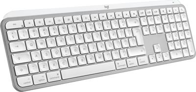 Logitech MX Keys S Mac toetsenbord Draadloos Wit Logitech MX Keys S Mac toetsenbord Draadloos Wit