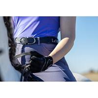 LeMieux Elasticated Riem bordeaux maat:m - thumbnail