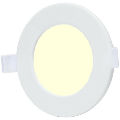 Smart LED Downlight Rond Inbouw 6W 3000K Mat Wit Aluminium Ø115mm