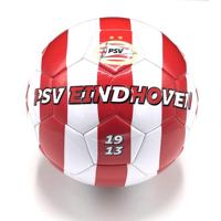 Voetbal PSV Eindhoven 1913 Maat 5 Rood/Wit - thumbnail