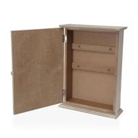 Sleutelkastje Versa Boomstructuur Hout MDF 1,5 x 32 x 26,8 cm - thumbnail