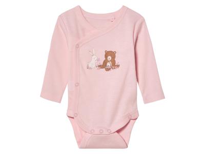 lupilu Baby romper (Konijn/roze, 50/56)