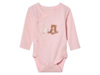 lupilu Baby romper (Konijn/roze, 50/56) - thumbnail