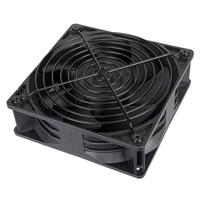 Silverstone FHS 120X Computer behuizing Ventilator 12 cm Zwart 1 stuk(s) - thumbnail