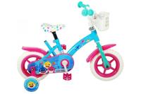 Volare Ocean kinderfiets - unisex - 10 inch - roze blauw - doortrapper - thumbnail