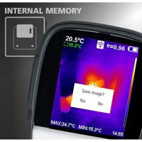 Laserliner ThermoCamera Connect Warmtebeeldcamera -20 tot 350 °C 220 x 165 Pixel 9 Hz Geïntegreerde digitale camera - thumbnail