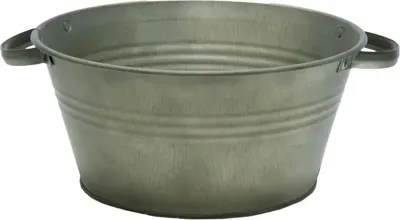 Pot con lg zink d23h11 vintage grn