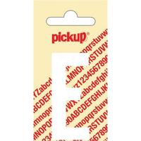 Plakletter Nobel Sticker witte letter E Pickup - Pickup - thumbnail