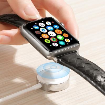 JOYROOM S-IW001 ben serie 1.2 m 2.5 W draagbare magnetische oplaadkabel voor Apple Watch (wit)