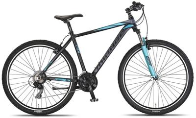 Umit Mirage Oversized MTB 29 Inch 50 cm Unisex 21V V Brakes Zwart/Turquoise Umit Mirage Oversized MTB 29 Inch 50 cm Unisex 21V V Brakes Zwart/Turquoise