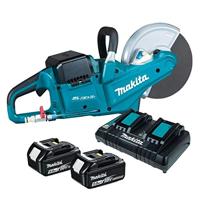 Makita DCE090T2X1 Accu Doorslijpmachine 230mm 2x18V 5.0Ah - thumbnail