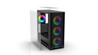 INCA EMG-17XB Midi-tower PC-behuizing Zwart - thumbnail