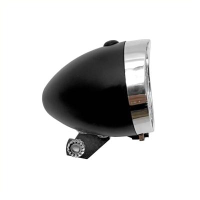 Koplamp LED. incl. batterij zwart 3 LEDs (werkplaatsverpakking)