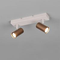 Trio OpbouwspotTaryn 2-lichts mokka bruin - R86852065 - thumbnail