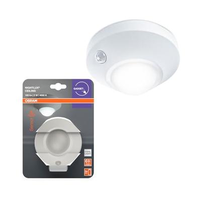 OSRAM HOMELIGHTING NIGHTLUX Ceiling White 4099854530807 LED-nachtlamp Koudwit Wit OSRAM HOMELIGHTING NIGHTLUX Ceiling White 4099854530807 LED-nachtlamp Koudwit Wit
