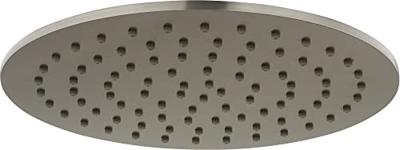 Ben Lavion 250 inbouw regendoucheset met 4 straalsoorten en plafondaansluiting Ø25cm RVS-look