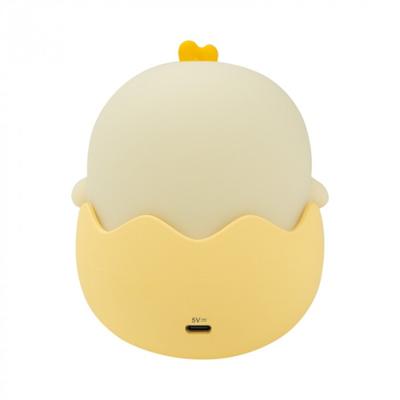 Oplaadbaar nachtlampje kuiken geel