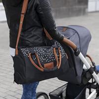 Badabulle Luiertas Pocketstyle camel en zwart - thumbnail