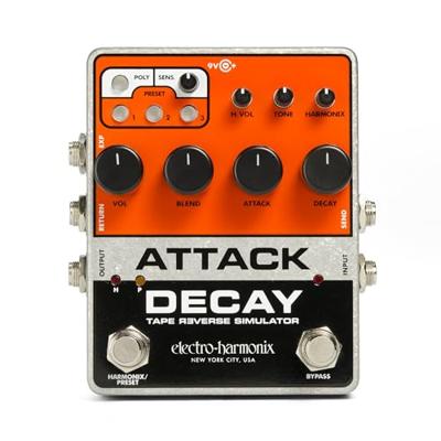 Electro Harmonix Attack Decay Tape Reverse Simulator stompbox