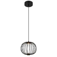 Globo Zwarte hanglampGalway enkel kooi Ø 30cm - 15652H - thumbnail