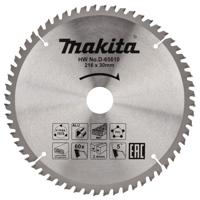 Makita Afkortzaagblad voor Multimaterial | Standaard | Ø 216mm Asgat 30mm 60T - D-65610 - thumbnail