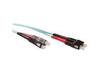 ACT RL3603 Glasvezel Patchkabel Duplex LSZH - SC/SC 50/125µm OM3 - 3 meter