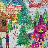 Intro Gibson kerst puzzel christmas around the world 1000 stukjes - thumbnail