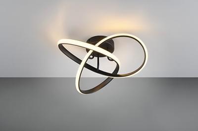 Trio Design plafondlampMeo grijs - R62101187 - thumbnail