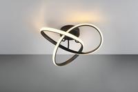 Trio Design plafondlampMeo grijs - R62101187 - thumbnail