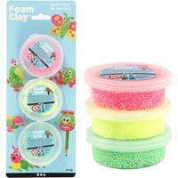 Creativ Company Foam clay neon - 3x14gr. - thumbnail