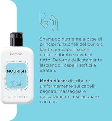 Kemon Nourish Shampoo 1000ml Kemon Nourish Shampoo 1000ml