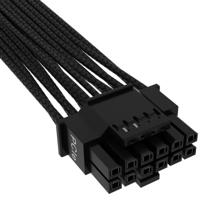 Corsair Premium Sleeved PCIe 5.0 12VHPWR PSU Adapterkabel - thumbnail