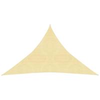VidaXL Zonnezeil 160 g/m² 5x5x6 m hdpe beige - thumbnail
