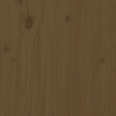 Hoofdbord 186x4x104 cm massief grenenhout honingbruin - thumbnail