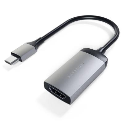 Satechi USB-C to 4K HDMI adapter (60Hz) - Space Gray Satechi USB-C to 4K HDMI adapter (60Hz) - Space Gray