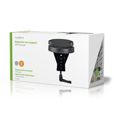 Ergonomic Arm Rest | Full Motion | Desktop | with Mouse Pad | Black Ergonomic Arm Rest | Full Motion | Desktop | with Mouse Pad | Black