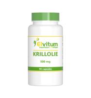 Elvitum Krill olie 500mg 90 Capsules - thumbnail