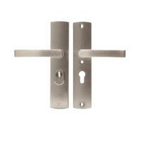 AXA | Veiligheidsbeslag Curve Plus | Kruk Blok | PC55 | Anti-kerntrek | Aluminium naturel - thumbnail